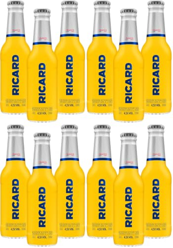 Ricard Bouteille 4.5%, Pack de 3x 20cl (Lot de 4)