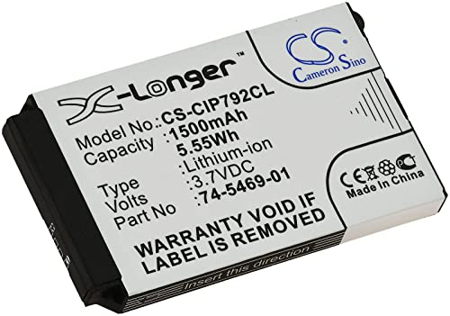 Batterie pour téléphone IP sans Fil Cisco CP-7925G-A-K9, 3,7V, Li-ION [ Batterie pour téléphone sans Fil ]