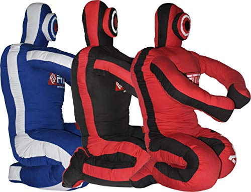 FITIZ MMA Dummy Judo Grappling Dummy Punching Bag (UNFILLED) Brazilian BJJ JIU Jitsu Sitting Position Dummy Wrestling Martial Arts Boxing Karate Training Dummy