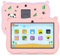 PRITOM 7-Zoll-Kinder-Tablets, Kleinkind-Tablet für Kinder mit WiFi, 32GB ROM, 512GB Expand, Bluetooth, Kindersicherung, vorinstallierte APPs, Lernen, pädagogische Kinder-Tablet mit Fall, rosa