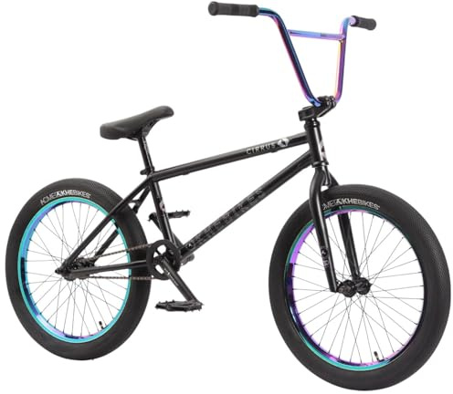 KHE Cirrus FC PRO 20 pulgadas BMX – Cuadro CrMo – 10,2 kg – Freecoaster Greyhound – Llantas Oil Slick – Street/Park – Modelo 2025 – Preparado para Brakeless – 20,8 TT – para ciclistas de 145–190 cm