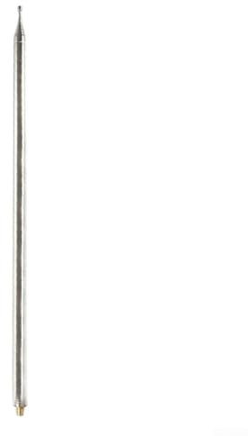 Antena telescópica GP de acero inoxidable con forma de látigo, antena de radio portátil M10 (rosca externa), para antena V positiva, para antena GP y antena Yagi (5,6 m)
