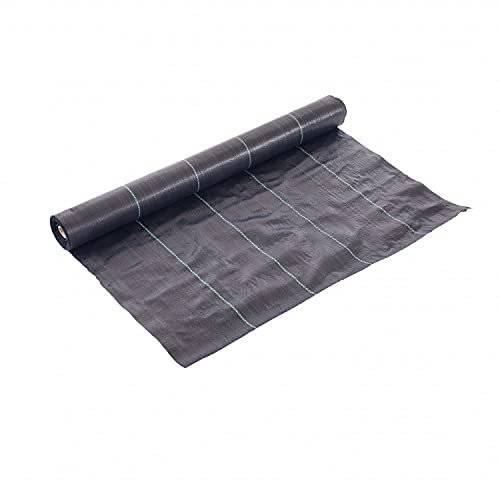 Oypla 1m x 50m Heavy Duty Weed Control Ground Cover Membrane Sheet