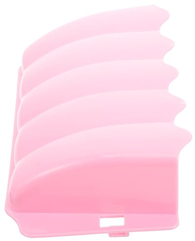 TOYANDONA Dispensador para Conejos de Plástico Resistente, Comedero Colgante para Jaula, Contenedor de Conejitos Rosa, Accesorio para Alimentación de Cobayas y Hámsters, Soporte para Heno