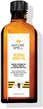 Nature Spell Huile de traitement au miel pour cheveux et corps 150 ml