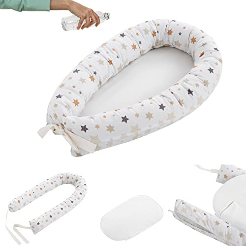 Cuna Nido Bebé Recién Nacido, Base Impermeable | Interstellar CoolDreams