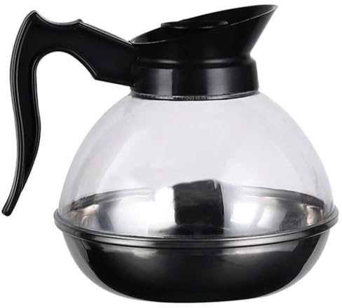 Dinntty Coffee Pot American Style Heatable Coffee Pot with Steel Bottom Teapot Coffee Pot Handheld Pot Teapot for Stovetop Heater