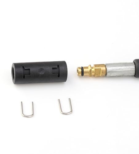 Extensión de manguera universal: amplificación de longitud para limpiadores de alta presión, resistente y flexible, para un rendimiento de limpieza profesional