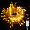 LED Lichterkette Außen 20m, Lichterkette Innen Strom Warmweiß 200 LED Lichterketten mit Stecker, 8 Modi IP44 Wasserdicht Weihnachtsbeleuchtung für Garten Hochzeit Weihnachten Party