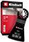 Original Einhell grattoir flexible 52 mm (acier au carbone durable, fonction de changement rapide Open Back, convient pour multitools)