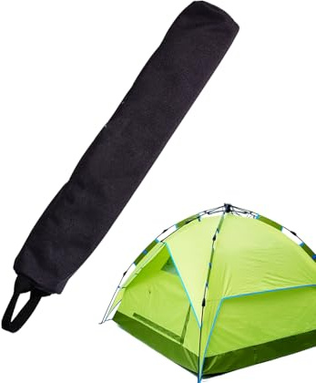 para Estacas De Tienda De Camping,con Cremallera Grande | Organizador con Cremallera para Piquetes de Camping | para Aire Libre, Senderismo, y
