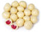 Naturkost Schulz - gefriergetrocknete Himbeeren in weißer Schokolade (500g)