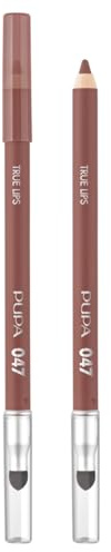 Pupa Crayon de soin pour les lèvres True Lips (047 Deep Nude) - Couleur intense et ultra pigmentée