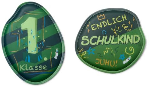 ergobag Klettie Set Motivwelt Themenwelt Klettflächen Sammelspaß Individualisierung Grün