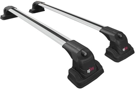 Apline Compatibile con Fiat Panda (319) 2012-2021 Ace-3 Barre Tetto Portapacchi Auto Barre Portatutto Grigo Alluminio 2 Barre