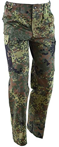 Genuine German Army Pants Military Issue Flecktarn Camouflage Combat Trousers New