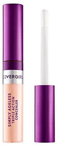 COVERGIRL Simply Ageless Triple Action Concealer, Ivory, Pack of 1