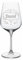 Wanapix | Copa de Vino Personalizada | Copa de Cristal Grabada para Vino con el Nombre o Texto que quieras | Copa de Cristal | Gran reserva
