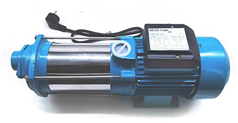 Bomba centrífuga de 2200 W para jardín, planta de agua doméstica, 4000 L/h, 10 bar, bomba de agua profesional para jardín y suministro de agua utilizada