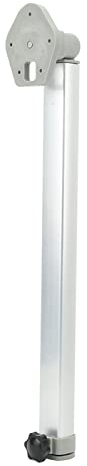 Wakects Gambe tavolo pieghevoli regolabili in alluminio, supporto telescopico 22 a 36,6 pollici, per barche, ideali per aree di lavoro, cucine