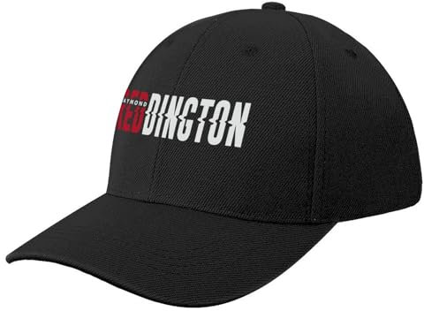 Unisex-Hut Mode Hip Hop Baseballkappe Die Blacklist Raymond Red Reddington Thema Design Baseballkappe Wild Ball Hat Boonie Hüte Sonnenhüte für Frauen Männer Outdoor-Geburtstagsgeschenk
