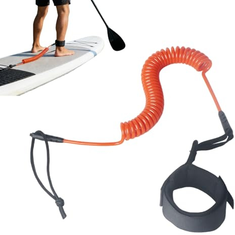 Laisse de planche de surf élastique | Laisse de rechange pour planche de surf | Pour hommes, adultes, jeunes, adolescents, débutants, amateurs de loisirs