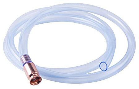 Kalolary Self Priming Gas Siphon Pump Gasoline/Fuel/Water Shaker Siphon Safety Self Primingpipe anti-static easy to clean Manual suction pipe Automatic pumping pipe