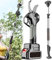 XDLYWUZIQ Elektrische Astschere, Professionelle Akku-Gartenschere Mit 6,8 Fuß Hoher Verlängerungsstange, 1–78 Mm Schnittdurchmesser, 1–2 Stunden Ladezeit, Für Hecken, Äste, Obst,3batteries