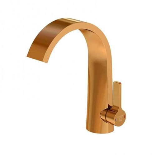 Steinberg Serie 280 Waschtischarmatur, seitenbedient, ohne Ablaufgarnitur, Ausladung 155mm, 2801010, Farbe: Rose Gold