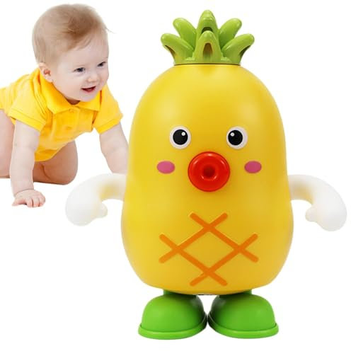 Dancing Fruit Toy - Educational Electronic Toy, Fruit Shape Singing Toy | Toddler Dancing Singing Fruit Doll, Interactive Swing Ornament Toys, Cute Cartoon Interactive Decorated Bird Toy