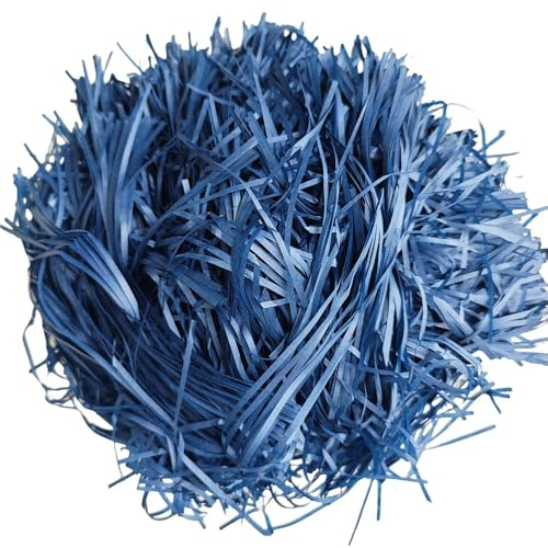 200g Dark Blue Shredded Tissue Paper For Gift Boxes & Hampers, Gift Wrapping Accessories,Hamper Filling,Gift Packaging Filler