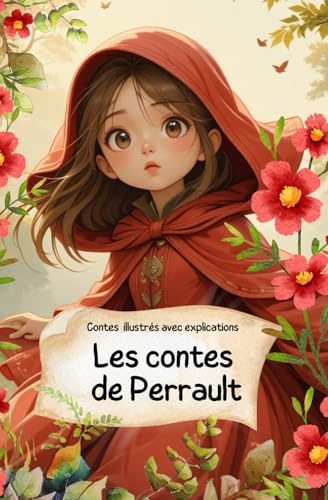 Les contes de Perrault - Le petit chaperon rouge et autres contes: Tome 1 - Édition Annotée, Illustrée et Expliquée aux enfants