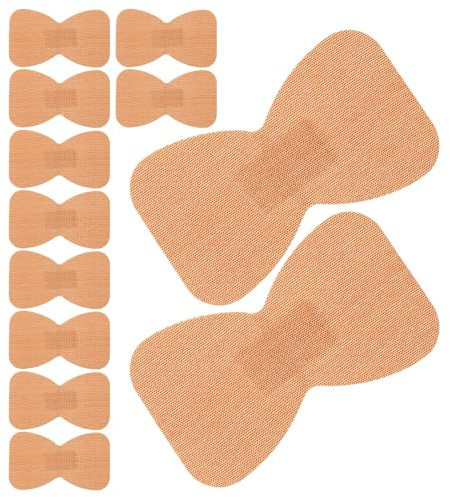 MOBUTOFU Waterproof Large Adhesive Bandages 30pcs with Cute Bow Design, Breathable Flexible Fabric Plasters for Finger, Knuckle, and Blister Wounds, and Adult First Aid Dressings