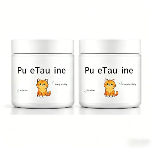 Taurin för katter – för alla åldrar, inklusive kattungar (2 st),2pcs