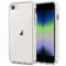 JETech Hülle für iPhone SE 2022/2020 (3./2. Generation), 4,7 Zoll, Nie Vergilbung Stoßfeste Stoßstange handyhülle, Anti-Kratzt Transparent Rückseite (Durchsichtig)