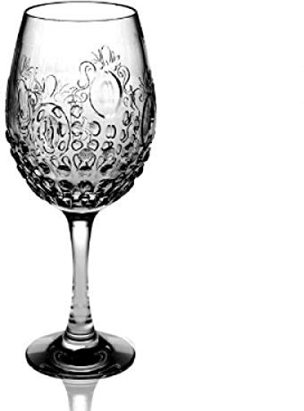 PEGANE Lot de 6 Verres à Pied Calice en Verre - 70 cl