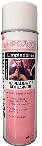 SIO Limpiador de Adhesivos y Siliconas en Spray 500 ml – Eliminador de Restos de Pegamento, Silicona, Cinta Doble Cara y Residuos de Etiquetas – Removedor Profesional para Taller, Carrocería y Hogar