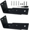 SopimusZ Verstellbare Wandhalterung Kit, 1 Paar Wandhalterung Stahl TV Speaker & Soundtouch 300 Schwarz, für Bose Sound Bar Smart Ultra, 300, 500, 550, 600, 700, 900, Ultra,Montagehalterung