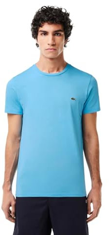 Lacoste T-shirt M/c Azzurro TH6709 AZZURRO S