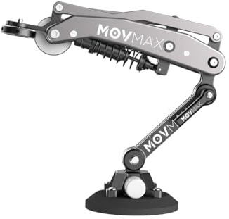 Vaxis Global Movmax Blade Arm for DJI Pocket 3, Insta 360, and GoPro HERO 12 Cameras with N2 Arm Technology and Universal Locking Screw