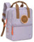 LÄSSIG Kinderrucksack mit Brustgurt Kindergartentasche Kindergartenrucksack 27 cm, 7 Liter, 3 Jahre/Mini Square Backpack Lilac