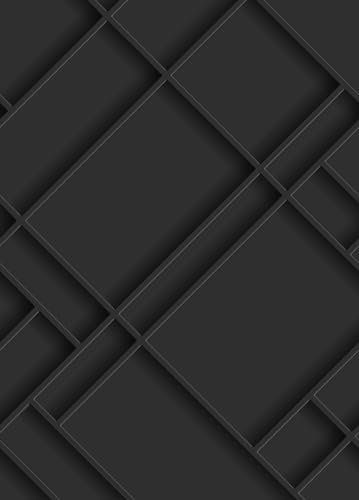 Origin fotomural paneles de pared negro 200 x 279 cm