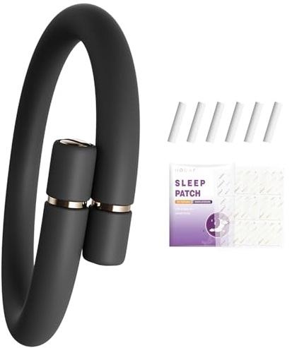 Refillable Mosquito Repellent Bracelet with 6 Essential Oil Refills & Sleep Patches, DEET-Free Adjustable Waterproof Wristband for Adults & Kids, Natural Protection for Garden, Camping & Travel