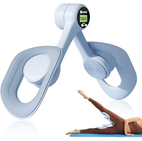 Attrezzo Interno Cosciae, Intelligente Hip Trainer, Allenatore per Cosc, Allenatore per Muscoli Com Contatore per Lavoro Delle Cosce, Gambe, Glutei, Braccia, Post-Partum