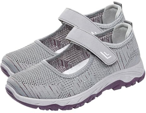 Chaussure De Marche Femme Légère Confortable Orthopédique, Chaussure Confort De Marche Femme Ete, Basket Facile À Enfiler, Basket Sport Respirantes, Sneaker De Marche À Plateforme, Sneaker Léger