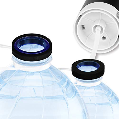 MovilCom® - Adaptador de Botella para dispensador de Agua Eléctrico Compatible con Botellas 5, 6, 8, 10, 12 litros | para Botellas o adaptadores con diámetro 37mm 38mm y 48mm