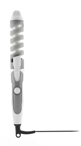 InnovaGoods® Arricciacapelli in ceramica a spirale Spihair, crea ricci definiti e duraturi, con rivestimento ceramico e design ergonomico, ideale per le persone che desiderano un'acconciatura volumino