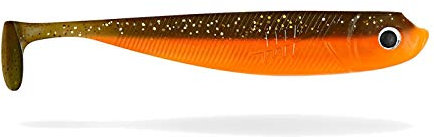 4 Lieblingsköder Gummifische zum Zanderangeln mit Gummifisch 10 cm, Farbe Lieblingsköder:Möriff