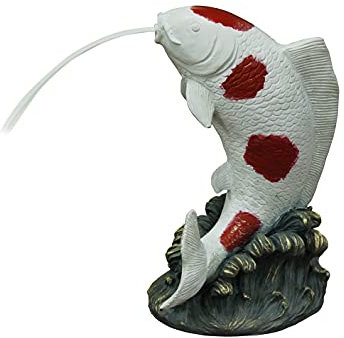 Bermuda Pond Side Ornament Koi Carp Spitter Water Feature