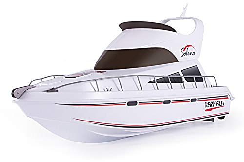 POCO DIVO Salina Luxury Yacht RC Model Boat 2.4Ghz Radio Remote Control Speed Watercraft Racing Ship 28 Modern Cruise